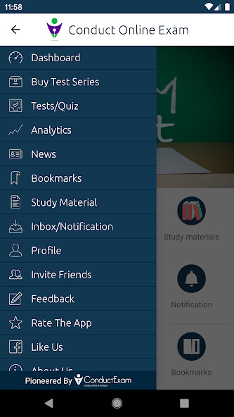 Run android online APK Conduct Online Exam from MyAndroid or emulate Conduct Online Exam using MyAndroid