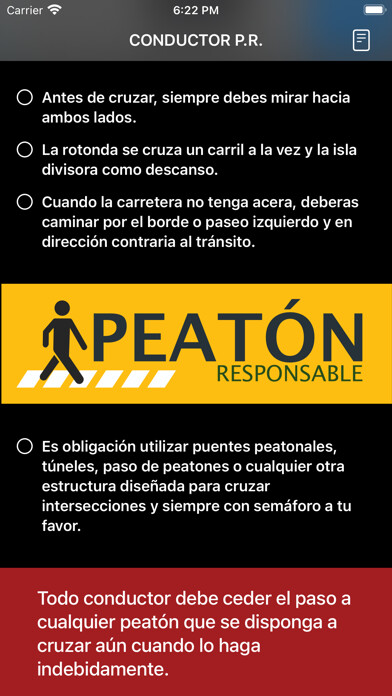 Emulate iPhone app Conductor Puerto Rico using MyAndroid
