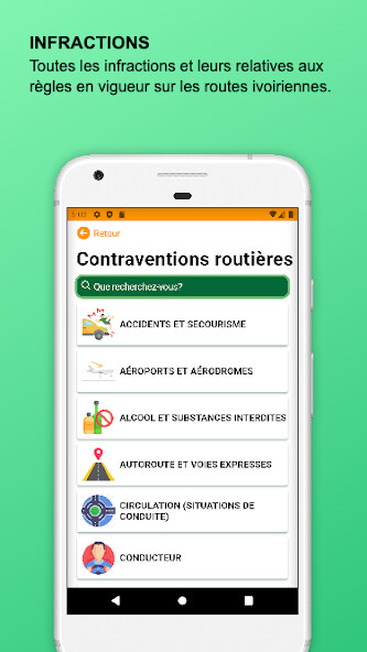 Run android online APK Conduire en Côte dIvoire from MyAndroid or emulate Conduire en Côte dIvoire using MyAndroid