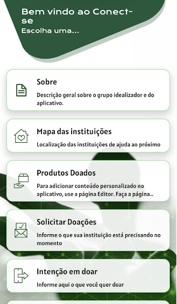 Run android online APK Conect-se from MyAndroid or emulate Conect-se using MyAndroid
