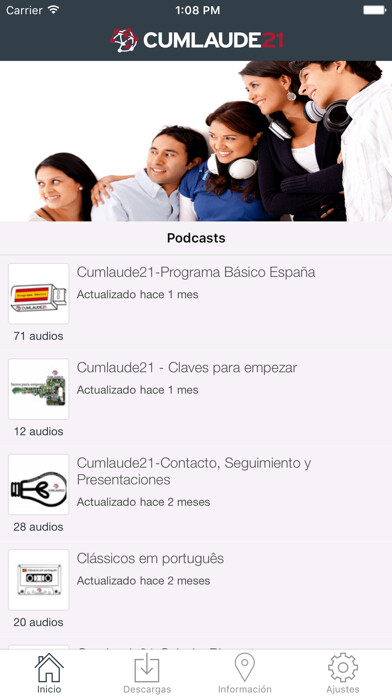 Emulate iPhone app Conexión CL21 using MyAndroid
