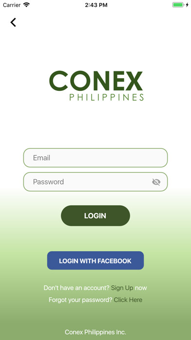 Emulate iPhone app CONEX PH using MyAndroid Emulate iPhone app CONEX PH using MyAndroid