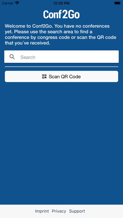 Emulate iPhone app Conf2Go using MyAndroid