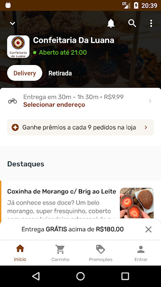 Run android online APK Confeitaria Da Luana from MyAndroid or emulate Confeitaria Da Luana using MyAndroid
