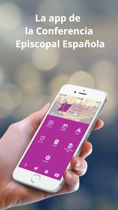 Emulate iPhone app Conferencia Episcopal Española using MyAndroid Emulate iPhone app Conferencia Episcopal Española using MyAndroid