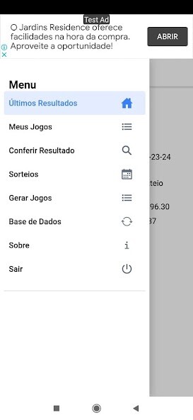 Run android online APK Conferir Acertos na Lotofacil from MyAndroid or emulate Conferir Acertos na Lotofacil using MyAndroid