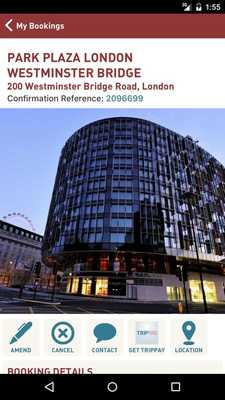 Emulate Android APK Conferma Hotel Booker