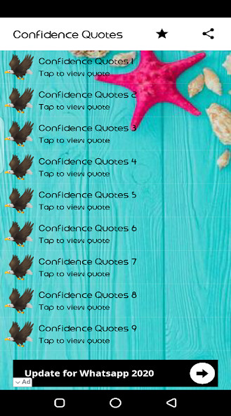 Run android online APK Confidence quotes - Over 500 Offline quotes from MyAndroid or emulate Confidence quotes - Over 500 Offline quotes using MyAndroid