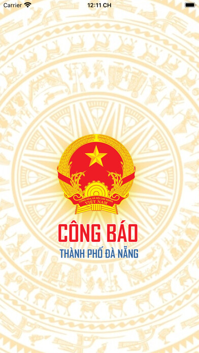 Emulate iPhone app CongBaoDanang using MyAndroid