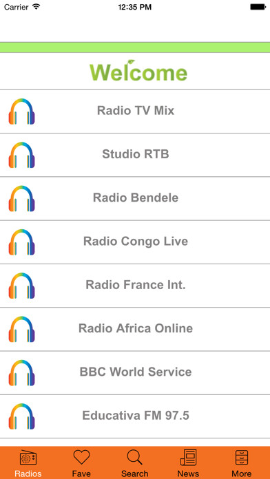 Emulate iPhone app Congo All Radio, News & Music For Free using MyAndroid Emulate iPhone app Congo All Radio, News & Music For Free using MyAndroid