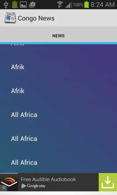 Emulate Android APK Congo newspaper Emulate Android APK Congo newspaper