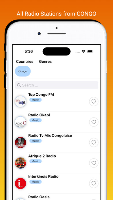 Emulate iPhone app Congo Radios - Top FM Stations using MyAndroid Emulate iPhone app Congo Radios - Top FM Stations using MyAndroid