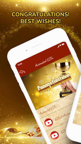 Run android online APK Congratulations Cards GIFs from MyAndroid or emulate Congratulations Cards GIFs using MyAndroid