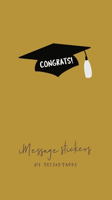 Emulate iPhone app Congratulations Graduates using MyAndroid