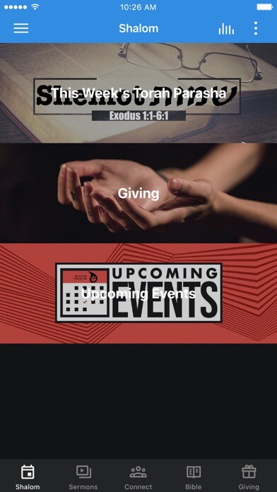 Emulate iPhone app Congregation Mayim Chayim using MyAndroid Emulate iPhone app Congregation Mayim Chayim using MyAndroid
