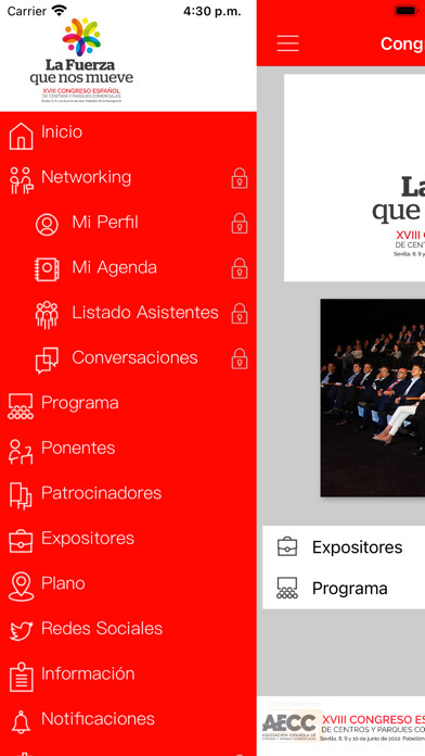 Emulate iPhone app Congreso AECC 2022 using MyAndroid Emulate iPhone app Congreso AECC 2022 using MyAndroid