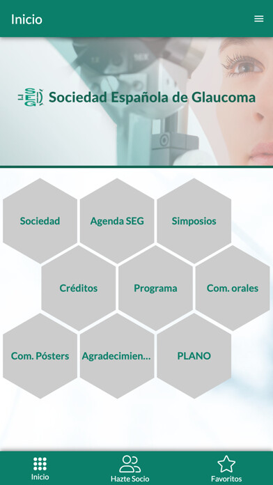 Emulate iPhone app Congreso SEG using MyAndroid