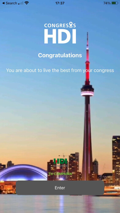 Emulate iPhone app Congresos HDI using MyAndroid Emulate iPhone app Congresos HDI using MyAndroid