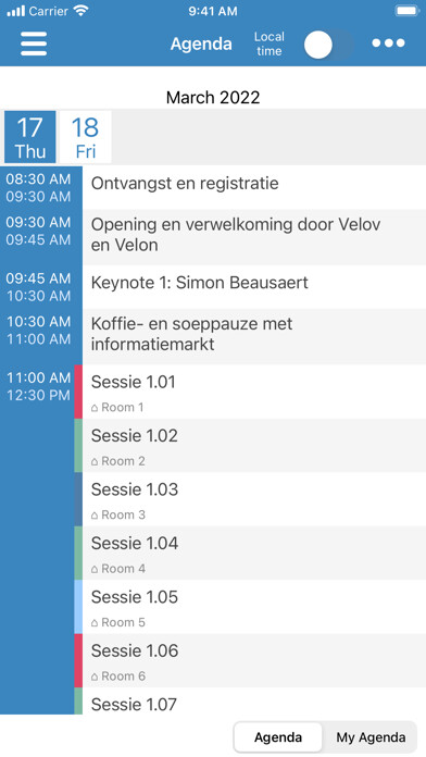 Emulate iPhone app Congres voor Lerarenopleiders using MyAndroid Emulate iPhone app Congres voor Lerarenopleiders using MyAndroid