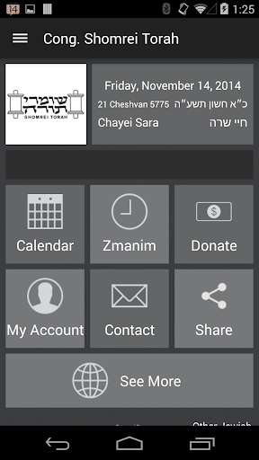 Run android online APK Cong. Shomrei Torah from MyAndroid or emulate Cong. Shomrei Torah using MyAndroid