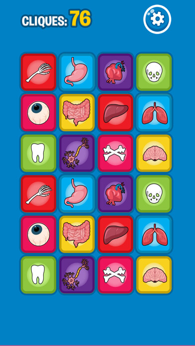 Emulate iPhone app Conhecendo o Corpo Humano using MyAndroid