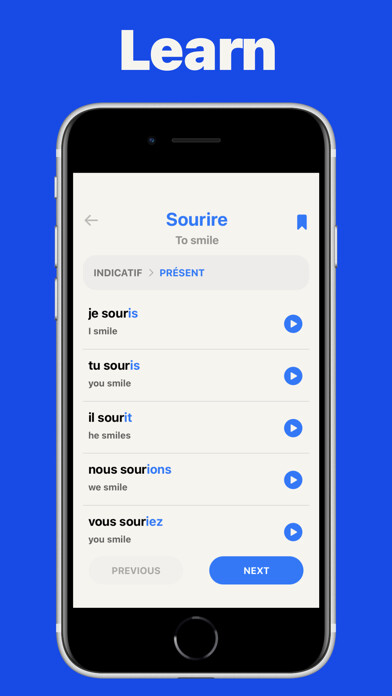 Emulate iPhone app Conjuga using MyAndroid