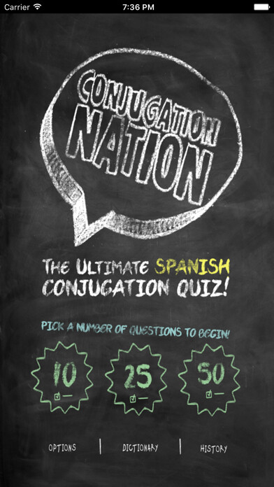 Emulate iPhone app Conjugation Nation Spanish using MyAndroid Emulate iPhone app Conjugation Nation Spanish using MyAndroid