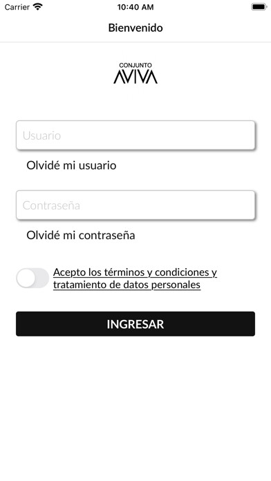 Emulate iPhone app Conjunto Aviva using MyAndroid Emulate iPhone app Conjunto Aviva using MyAndroid