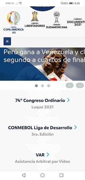 Run android online APK CONMEBOL Resultados y Noticias from MyAndroid or emulate CONMEBOL Resultados y Noticias using MyAndroid Run android online APK CONMEBOL Resultados y Noticias from MyAndroid or emulate CONMEBOL Resultados y Noticias using MyAndroid