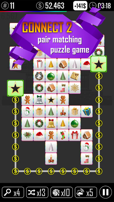 Emulate iPhone app Connect 2 Pair Matching Puzzle using MyAndroid Emulate iPhone app Connect 2 Pair Matching Puzzle using MyAndroid