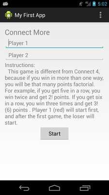 Emulate Android APK Connect 4 (ConnectMore) Emulate Android APK Connect 4 (ConnectMore)
