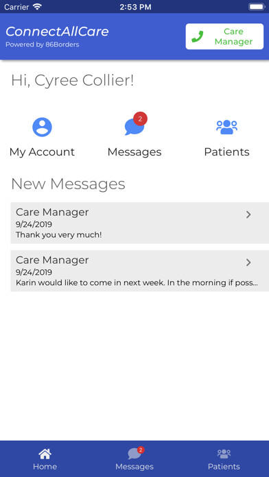 Emulate iPhone app ConnectAllCare using MyAndroid