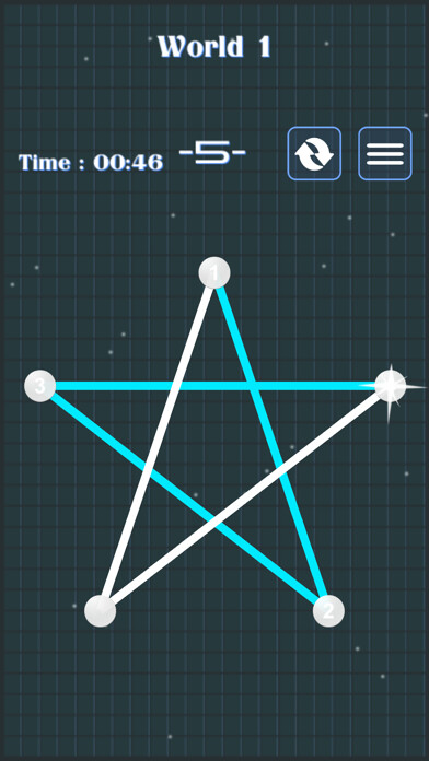 Emulate iPhone app Connect Dots with One Line using MyAndroid Emulate iPhone app Connect Dots with One Line using MyAndroid