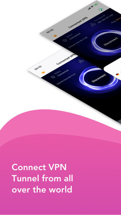 Emulate iPhone app Connected VPN using MyAndroid