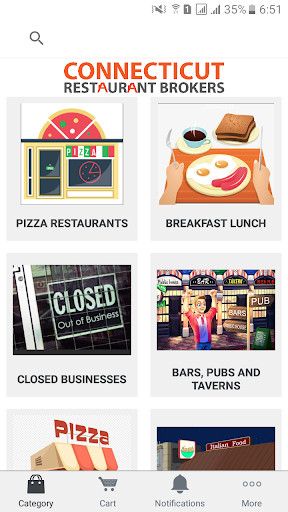 Run android online APK Connecticut Restaurant Brokers from MyAndroid or emulate Connecticut Restaurant Brokers using MyAndroid