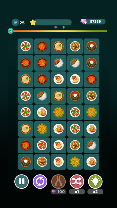 Emulate iPhone app Connect-Pair Matching Puzzle using MyAndroid