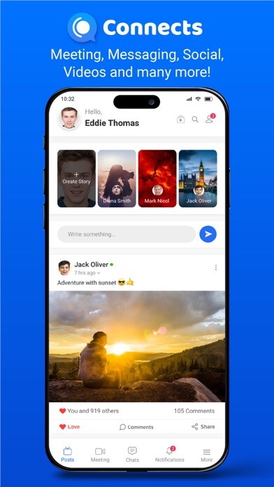 Emulate iPhone app Connects - Social and Meetings using MyAndroid Emulate iPhone app Connects - Social and Meetings using MyAndroid