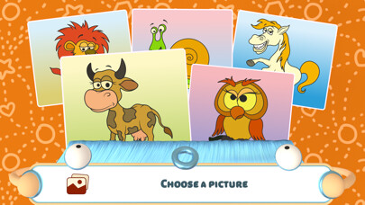 Emulate iPhone app Connect the Dots - Animals using MyAndroid