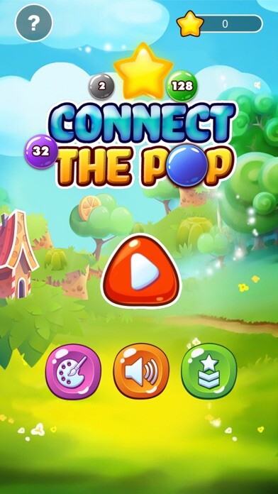Emulate iPhone app Connect The Pop Puzzle using MyAndroid