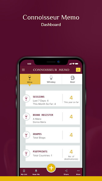 Run android online APK Connoisseur Memo from MyAndroid or emulate Connoisseur Memo using MyAndroid