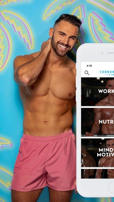 Emulate iPhone app Connor Trott Fitness using MyAndroid