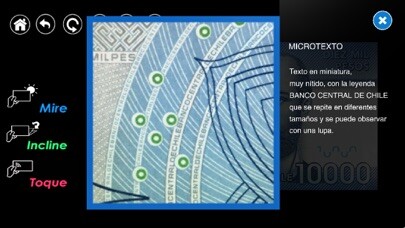Emulate iPhone app Conozca su Dinero using MyAndroid