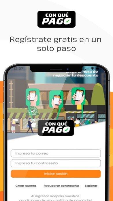 Emulate iPhone app ConQuePago using MyAndroid Emulate iPhone app ConQuePago using MyAndroid