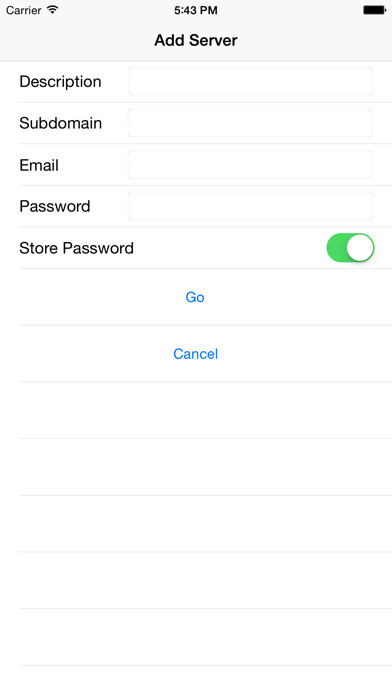 Emulate iPhone app Consignor Login using MyAndroid Emulate iPhone app Consignor Login using MyAndroid