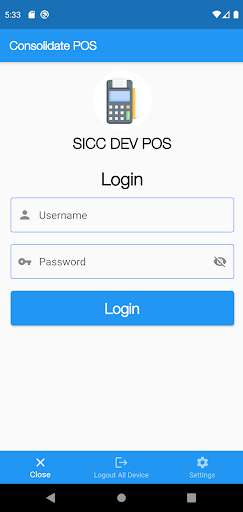 Run android online APK Consolidate Point Of Sale from MyAndroid or emulate Consolidate Point Of Sale using MyAndroid