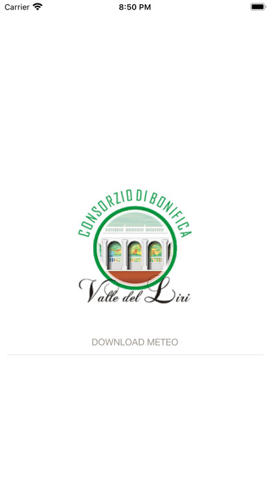 Emulate iPhone app Consorzio Bonifica Valle Liri using MyAndroid