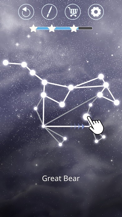 Emulate iPhone app Constellation Energy Lines using MyAndroid