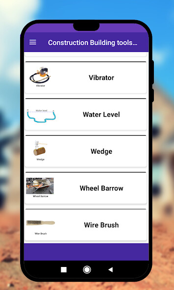 Run android online APK Construction Building Hand Tools from MyAndroid or emulate Construction Building Hand Tools using MyAndroid
