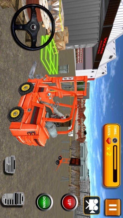 Emulate iPhone app Construction City Forklift Driving Simulator 2017 using MyAndroid