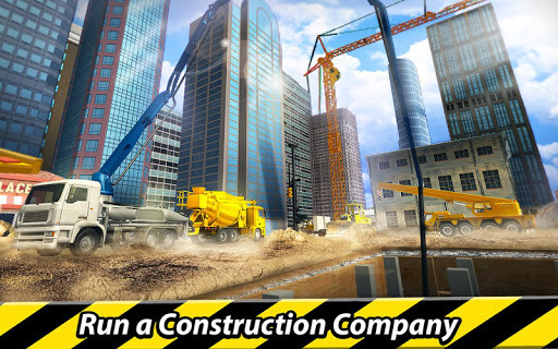 Emulate Android APK Construction Company Simulator - build a business!